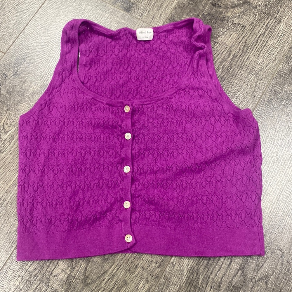 Wilfred free crop shirt